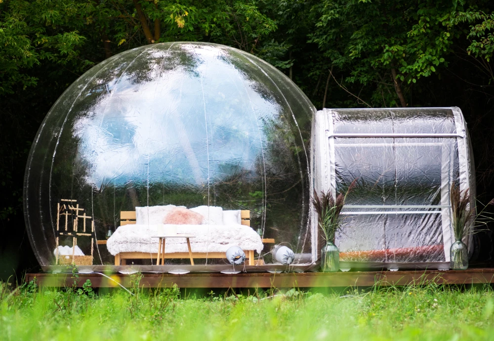 giant inflatable bubble tent